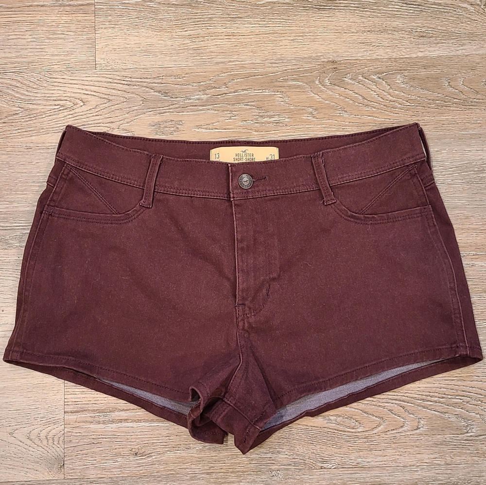Hollister hi rise short shorts size 13